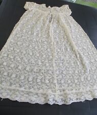 vintage baby christening gown for sale  GILLINGHAM