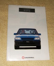 Vauxhall nova 1992 for sale Vauxhall nova 1992 for sale  UK