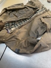 Jaqueta de cera masculina vintage década de 1980 (Barbour Refurb) Solway zíper C40 L 50 polegadas com cinto comprar usado  Enviando para Brazil
