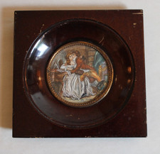Miniature oil painting d'occasion  Expédié en Belgium