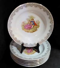 Vintage assiettes creuse d'occasion  Ambert