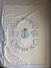 Vintage chenille white for sale  College Station