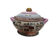 Sopa de porcelana antiga Tureen - Prato coberto, usado comprar usado  Enviando para Brazil