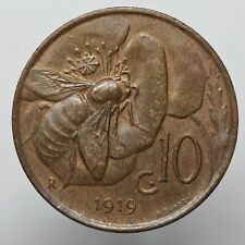 Centesimi 1919 raro usato  Villaricca