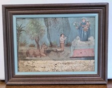 Antique retablo oil for sale  Augusta