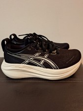 Tênis de corrida ASICS GEL-NIMBUS 27 feminino tamanho 7 preto  comprar usado  Enviando para Brazil