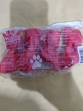 Botas Wags & Wiggles Ruff & Tuff Dog 4 botas vermelhas pequenas com estojo comprar usado  Enviando para Brazil