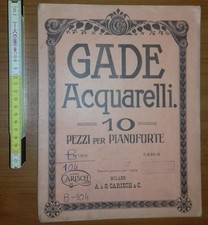 Gade acquarelli pezzi usato  Novellara