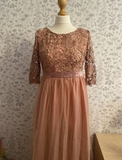 Lace chiffon bridesmaid for sale  SWANSEA