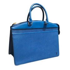 Bolsa de mão Louis Vuitton azul couro Epi Riviera comprar usado  Enviando para Brazil