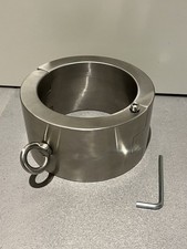 Halsfessel edelstahl halseisen gebraucht kaufen  Straßlach-Dingharting