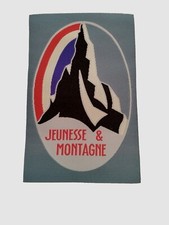 Ecusson jeunesse montagne d'occasion  France