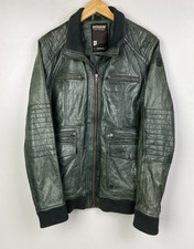 Real leather bomber for sale  CANTERBURY