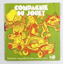 Compagnie jouet catalogue d'occasion  France