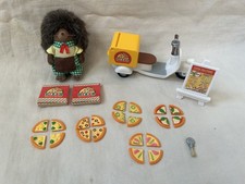 Bicicleta e acessórios para entrega de pizza Sylvanian Families Calico Critters Harold comprar usado  Enviando para Brazil
