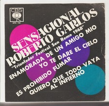 ROBERTO CARLOS MEXICAN EP 1968 TRIUNFADOR FESTIVAL SAN REMO 1968 comprar usado  Enviando para Brazil
