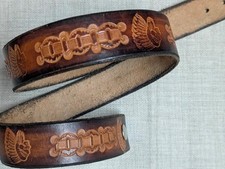 Vintage tooled buckle for sale  Williamsburg
