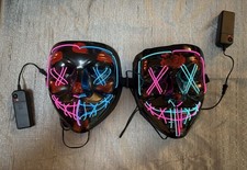 Halloween mask led for sale  Andover