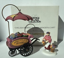 Department 56 Chelsea Market Flower Monger and Cart Heritage Village Collection comprar usado  Enviando para Brazil