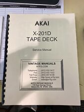 Akai x201d tape for sale  Orange