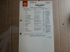 Reliant regal shell for sale  RHYL