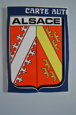 Alsace ecusson blason d'occasion  Marseille IV