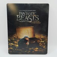 FANTASTIC BEASTS And Where To Find Them edição limitada Steelbook Blu Ray comprar usado  Enviando para Brazil