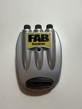 Pedal de efeitos de guitarra Danelectro FAB D-2 overdrive anos 2000 - Prata TESTADO FUNCIONANDO, usado comprar usado  Enviando para Brazil