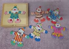 Wooden clown tray for sale  LOWESTOFT