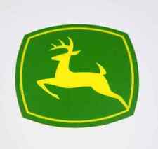 John Deere USA Naklejka winylowa 9 x 8 cm Naklejka Naklejka Zielony/Żółty na sprzedaż  Wysyłka do Poland