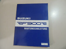 Suzuki RF 900 R 1994 Wartungsanleitung Werkstatthandbuch Reparaturanleitung  comprar usado  Enviando para Brazil