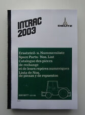 Ersatzteilliste deutz intrac gebraucht kaufen  Aichach