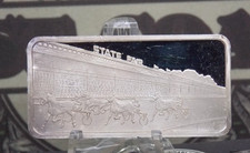 1974 Hamilton Estado Perfeito *STATE FAIR* 1oz .999 Barra de Prata America the Beautiful ECC&C comprar usado 1974 Hamilton Estado Perfeito *STATE FAIR* 1oz .999 Barra de Prata America the Beautiful ECC&C comprar usado  Enviando para Brazil