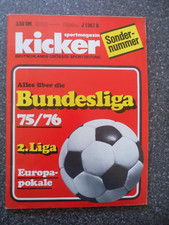Kicker sonderheft bundesliga gebraucht kaufen  Deutschland