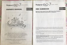 Roland ep7 manual for sale  Washington