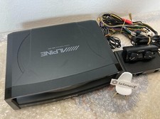 Subwoofer Alimentado Alpine SWE-1200 com Controlador Amplificador Integrado 150W RMS, usado comprar usado  Enviando para Brazil