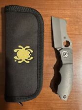 Uncarried spyderco stovepipe for sale  Fanwood