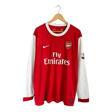 Usado, Camisa camisa de futebol Nike Arsenal London 2010/2011 manga comprida para casa comprar usado  Enviando para Brazil