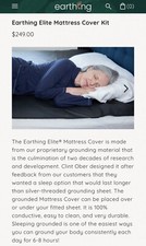 Earthing elite mattress for sale  Miami