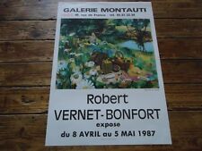 Affiche galerie montauti d'occasion  Einville-au-Jard