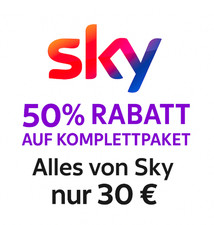 Sky rabatt komplett gebraucht kaufen  Wadersloh