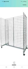 Wire grid gondola for sale  La Porte