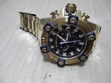 Relógio suíço Invicta Grand Octane Coalition Forces 63mm aço tom dourado preto novo comprar usado  Enviando para Brazil