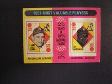 Tarjeta MVP 1975 Topps Baseball 1951 # 189 segunda mano  Embacar hacia Mexico