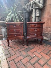 Pair mahogany rococo for sale Pair mahogany rococo for sale  CARLISLE