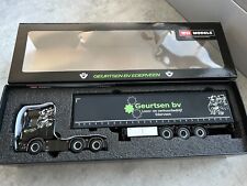 WSI 1:50 Geurtsen Scania R Highline 6x2 + huif trailer comprar usado  Enviando para Brazil
