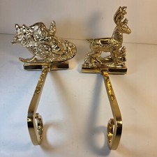 Vintage brass stocking for sale  Minneapolis