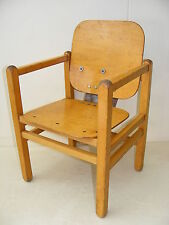 Cadeira Infantil GDR, Original Hans Brockhage Quarto Infantil Cadeira de Madeira Maciça comprar usado  Enviando para Brazil