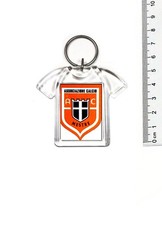 Portachiavi figurina maglia usato  Italia