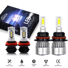 Kit combo de faróis de LED para carro Ford Focus 2005-2007 com lâmpadas de neblina comprar usado  Enviando para Brazil